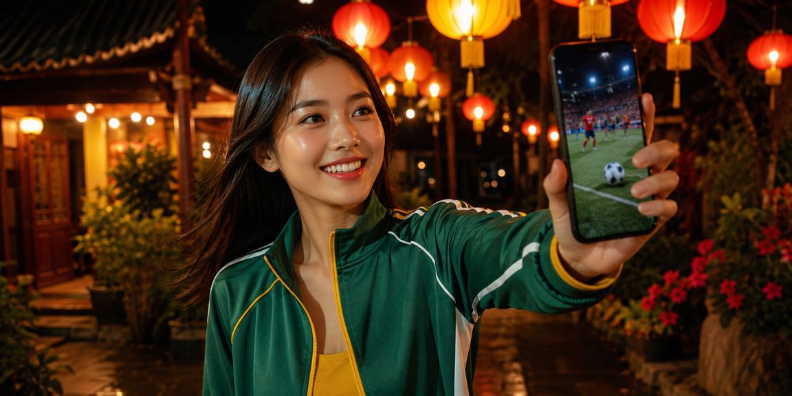 Người chơi tại chợ đêm Ninh Bình sử dụng điện thoại truy cập mobile casino